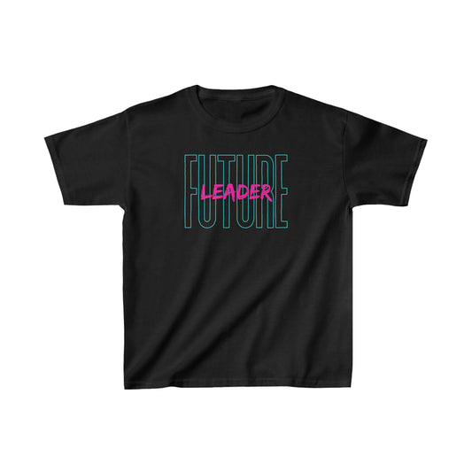 Stronger with Love and Melanin - Future Leader - Kids Tee