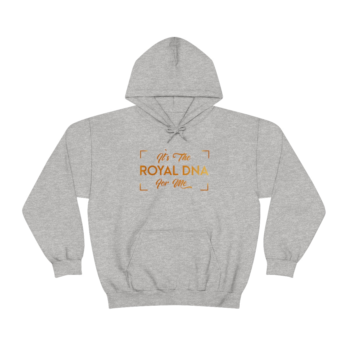 Stronger with Love and Melanin - Royal DNA - Hooded Sweatshirt