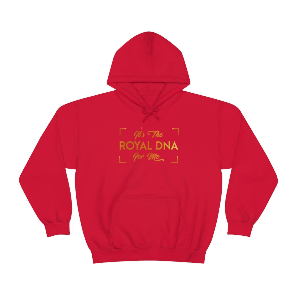 Stronger with Love and Melanin - Royal DNA - Hooded Sweatshirt