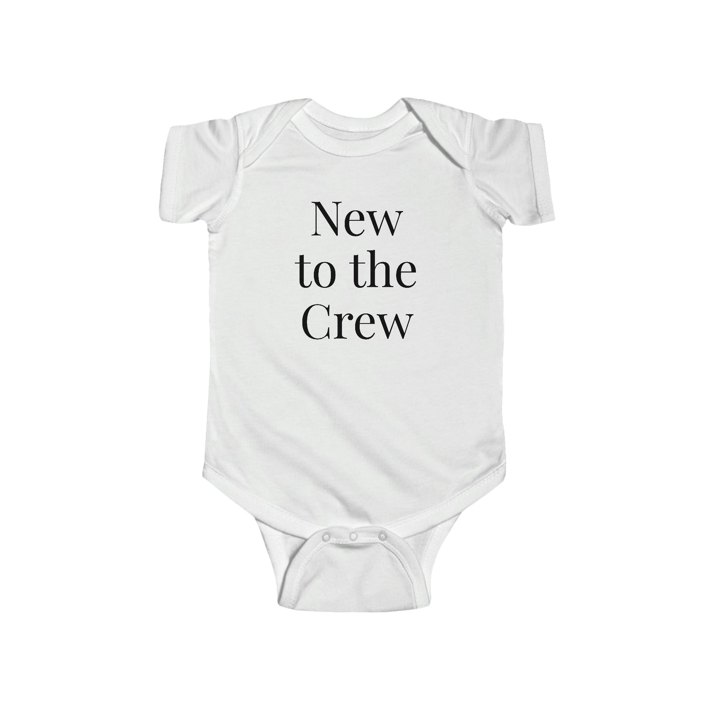 Stronger with Love and Melanin - New to the Crew - Infant Onesie