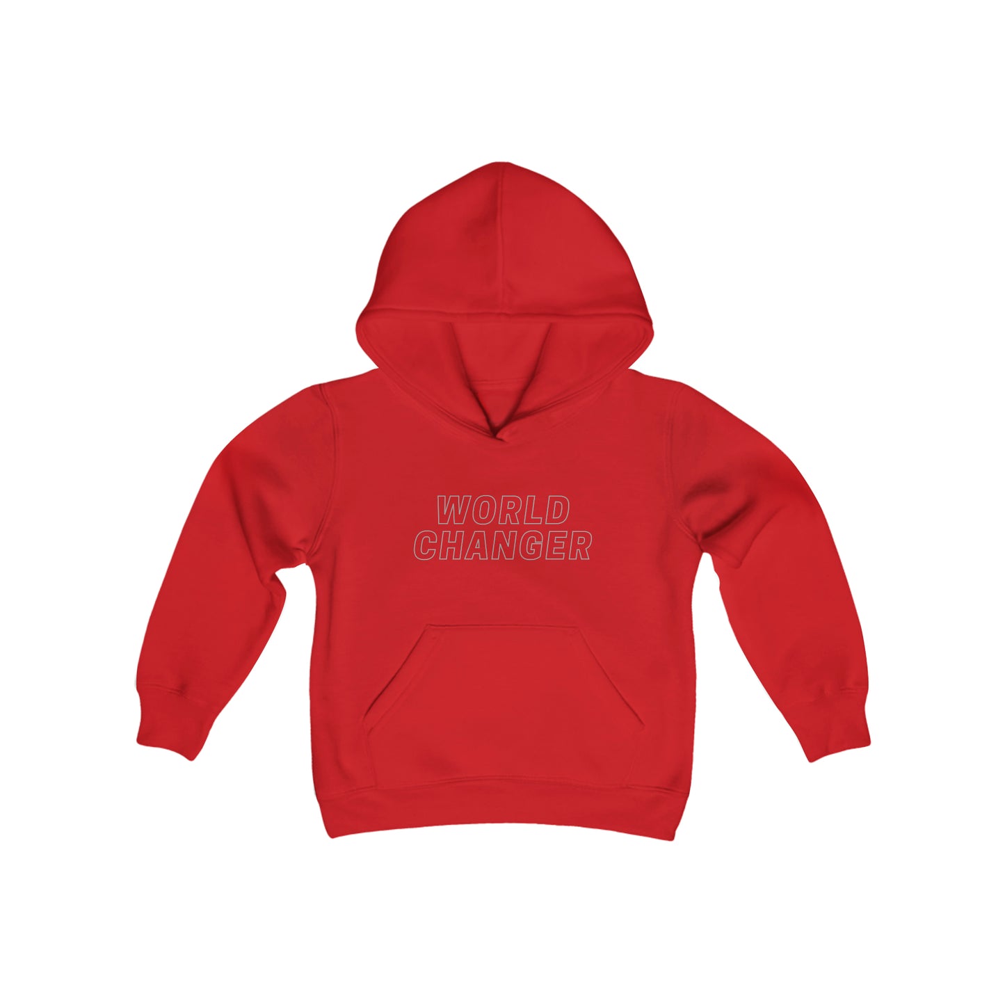 Stronger with Love and Melanin - World Changer - Kids Hooded Sweatshirt