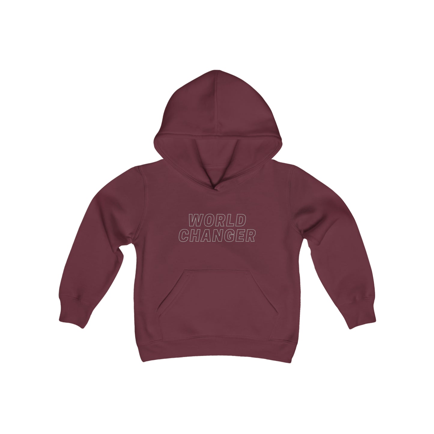 Stronger with Love and Melanin - World Changer - Kids Hooded Sweatshirt