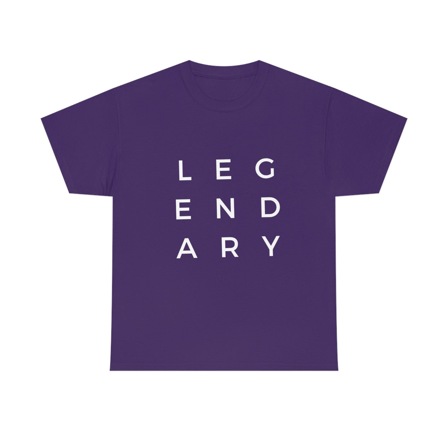 Stronger with Love and Melanin - Legendary Short Sleeve Crewneck Tee (White Letters)