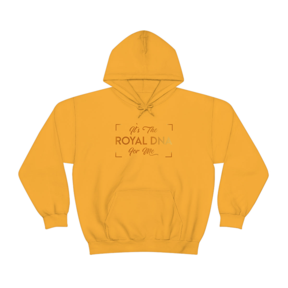 Stronger with Love and Melanin - Royal DNA - Hooded Sweatshirt