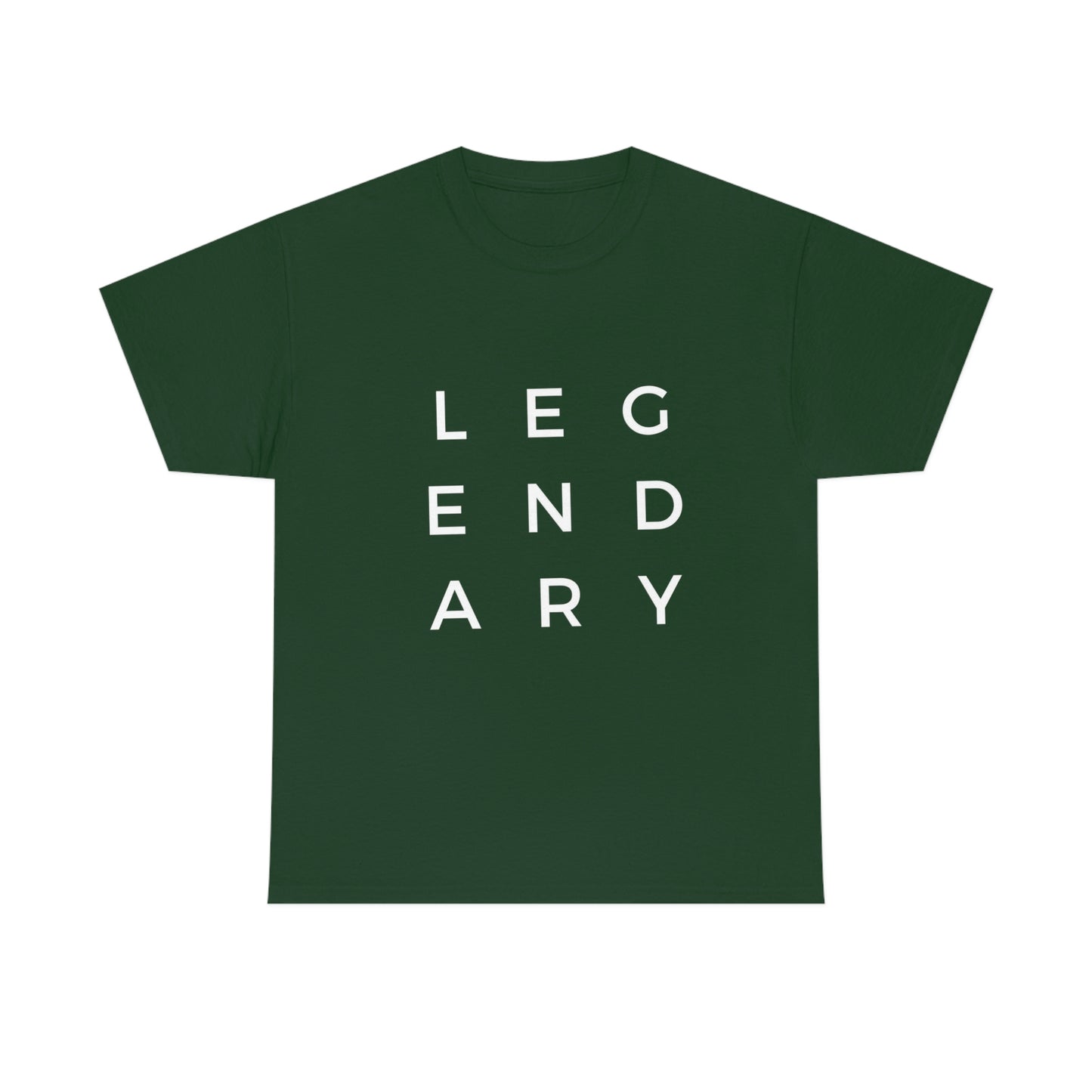 Stronger with Love and Melanin - Legendary Short Sleeve Crewneck Tee (White Letters)