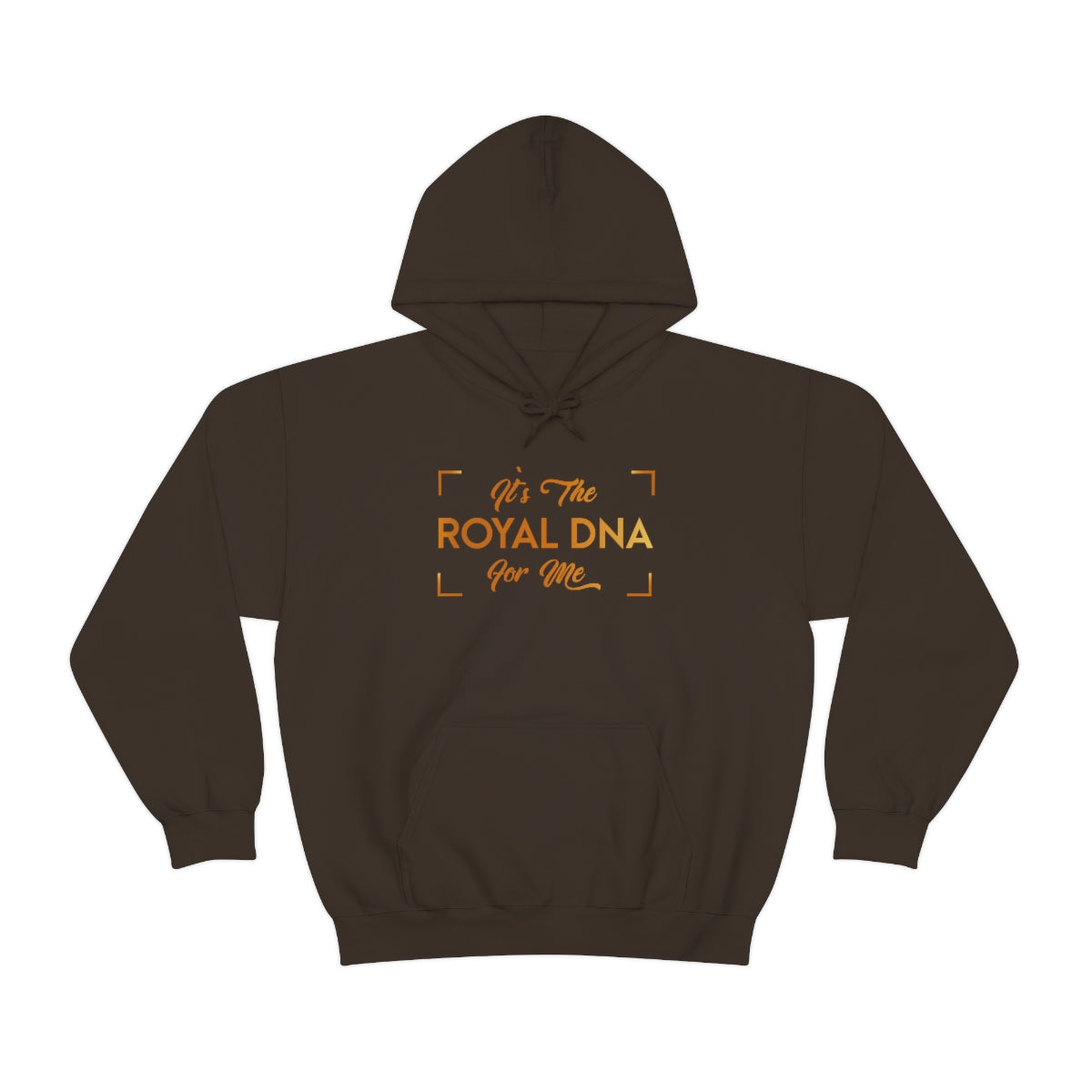 Stronger with Love and Melanin - Royal DNA - Hooded Sweatshirt