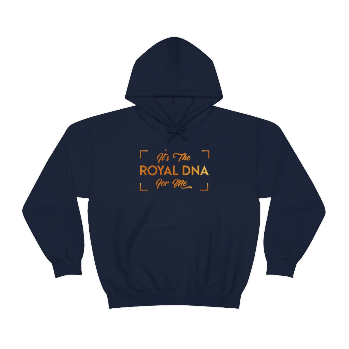 Stronger with Love and Melanin - Royal DNA - Hooded Sweatshirt