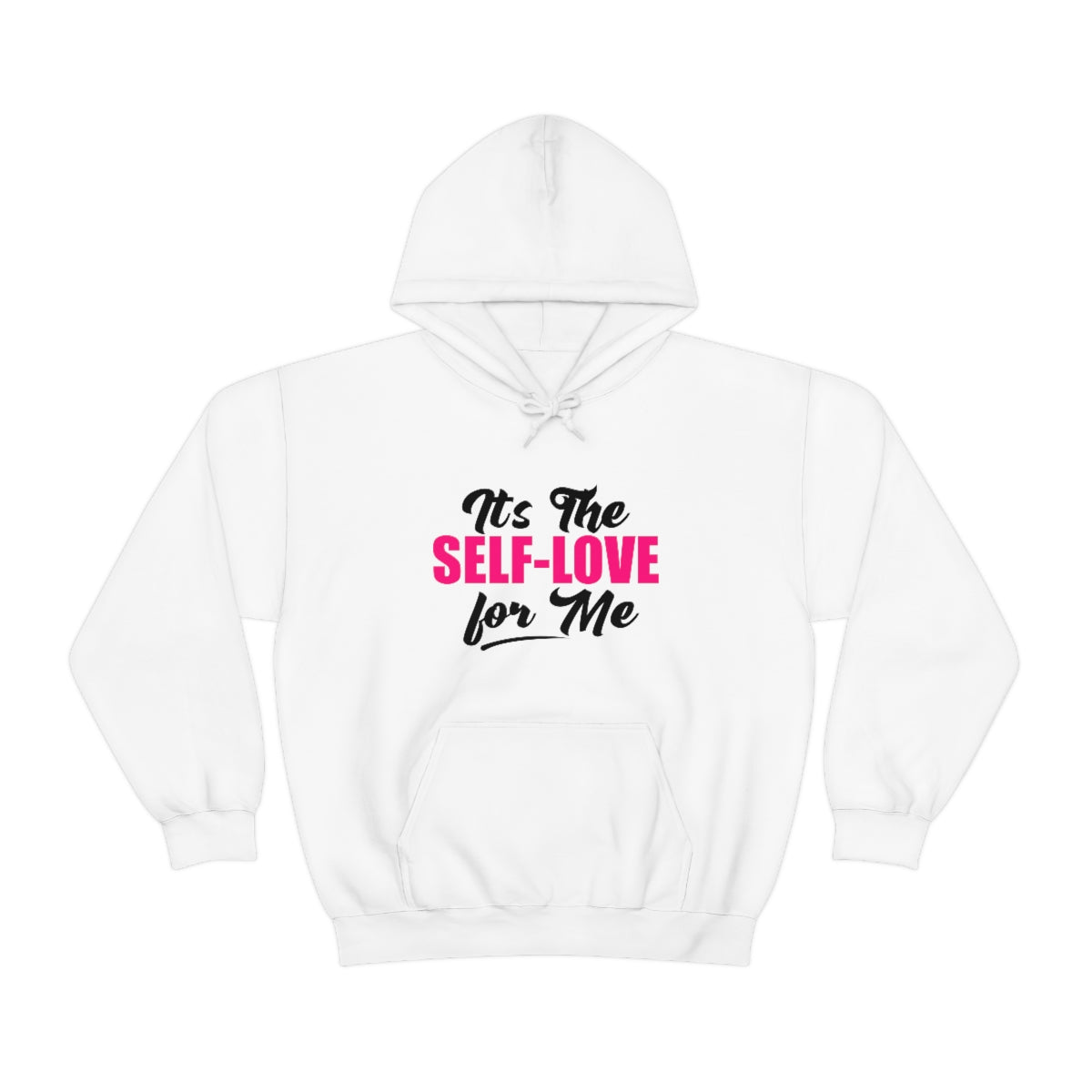 Stronger with Love and Melanin - Self-Love - Hooded Sweatshirt