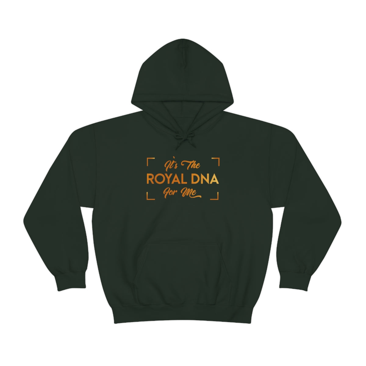 Stronger with Love and Melanin - Royal DNA - Hooded Sweatshirt