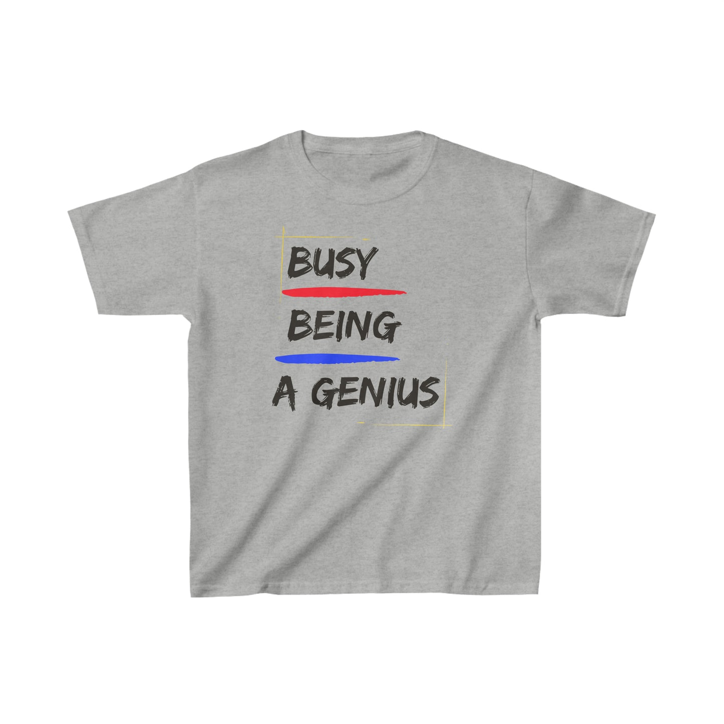 Stronger with Love and Melanin - Busy Being Genius - Kids Tee