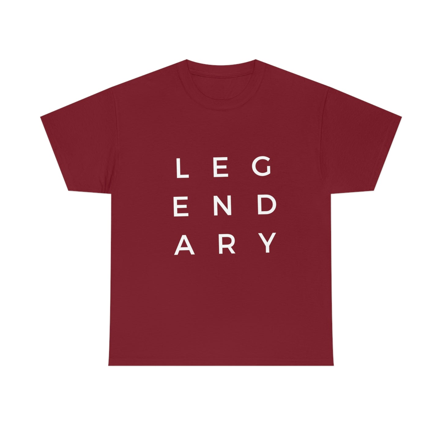 Stronger with Love and Melanin - Legendary Short Sleeve Crewneck Tee (White Letters)
