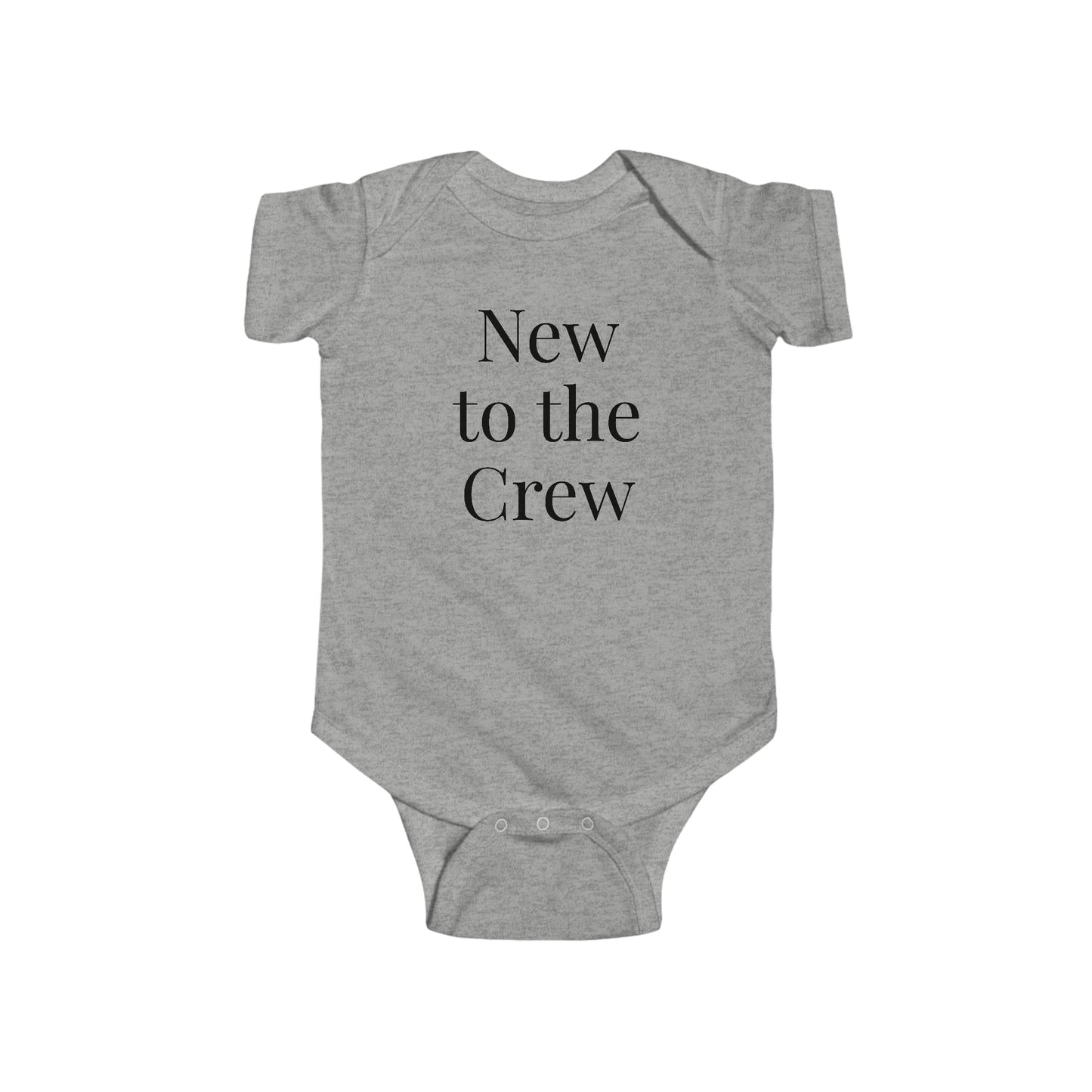 Stronger with Love and Melanin - New to the Crew - Infant Onesie