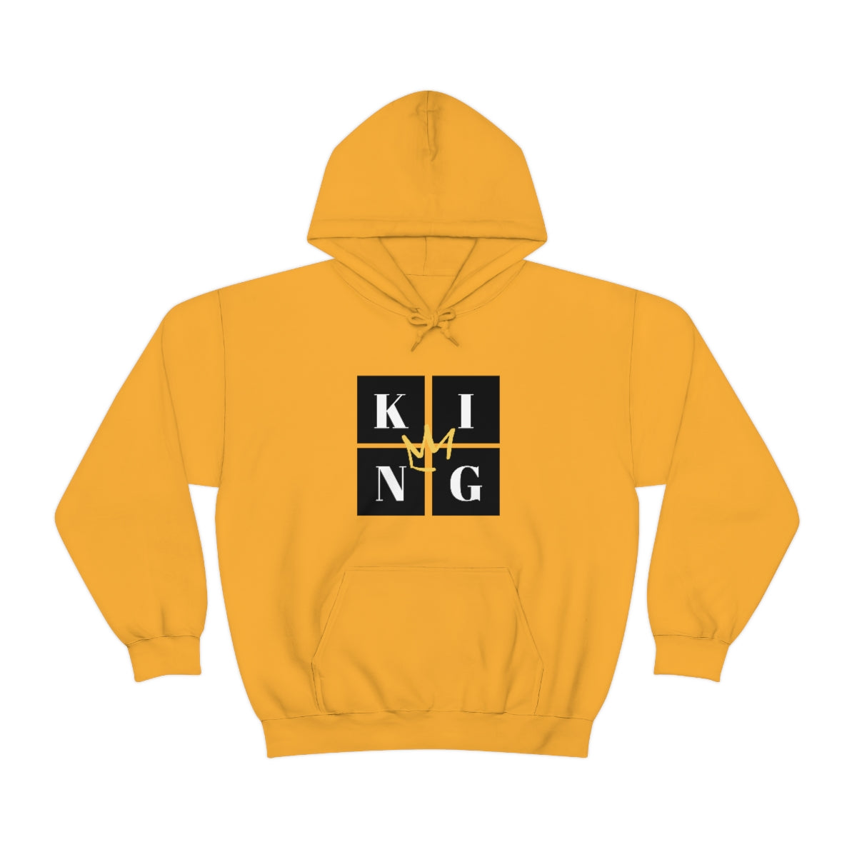 Stronger with Love and Melanin - KING Me - Hooded Sweatshirt