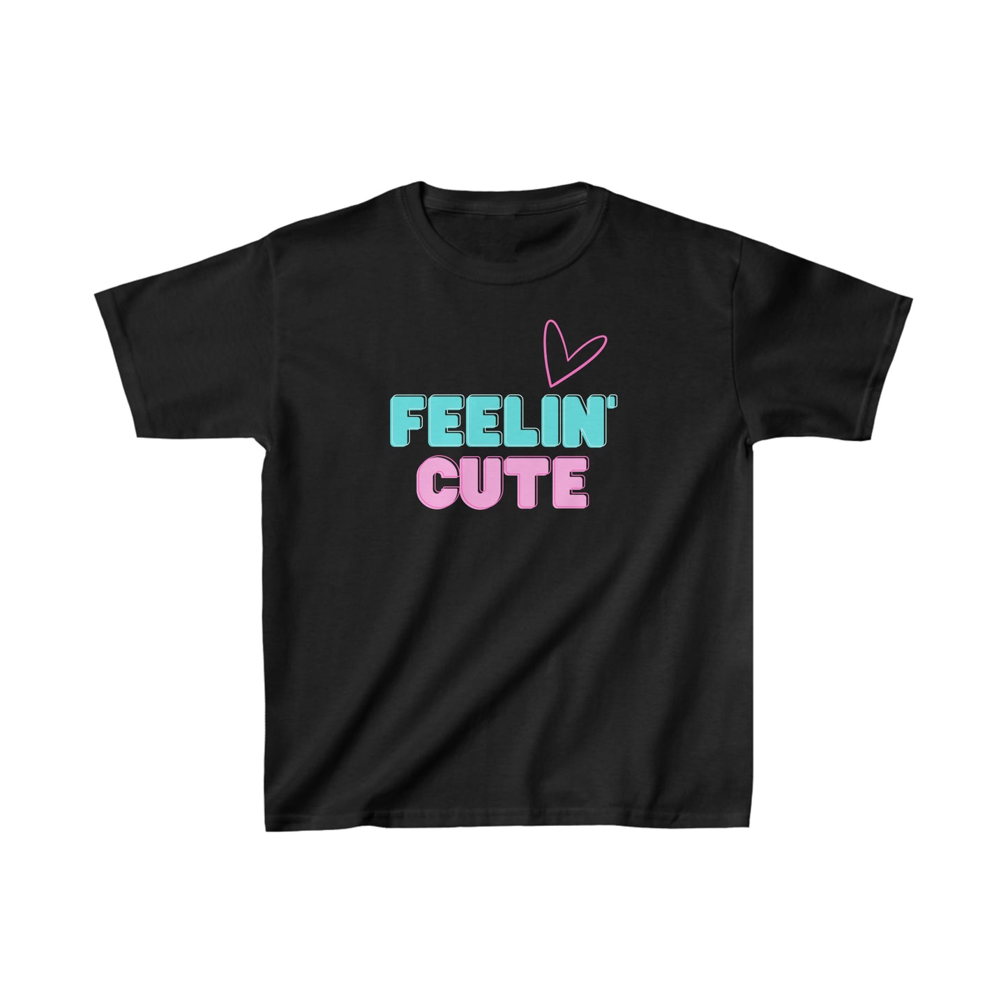 Stronger with Love and Melanin - Feelin' Cute - Kids Tee
