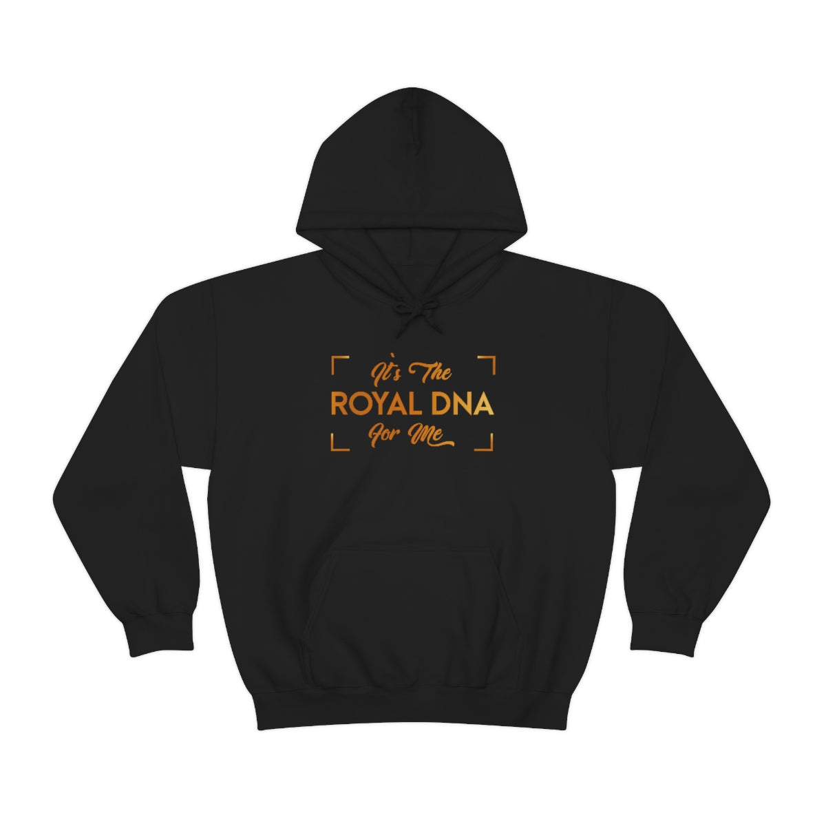 Stronger with Love and Melanin - Royal DNA - Hooded Sweatshirt