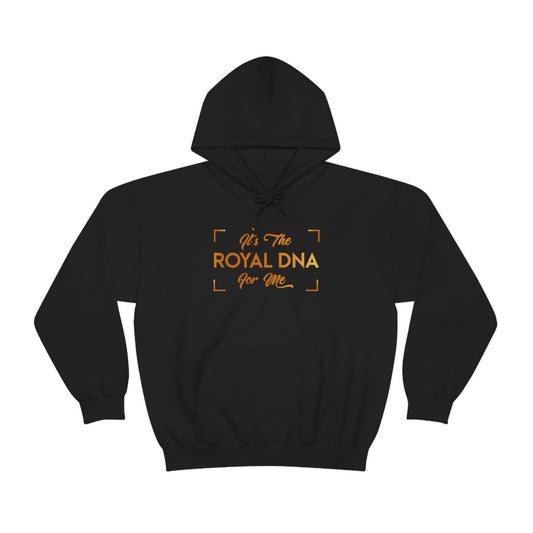 Stronger with Love and Melanin - Royal DNA - Hooded Sweatshirt