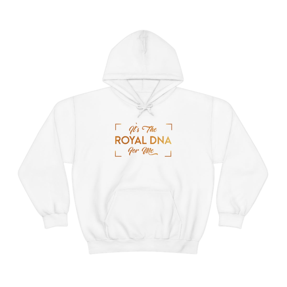 Stronger with Love and Melanin - Royal DNA - Hooded Sweatshirt