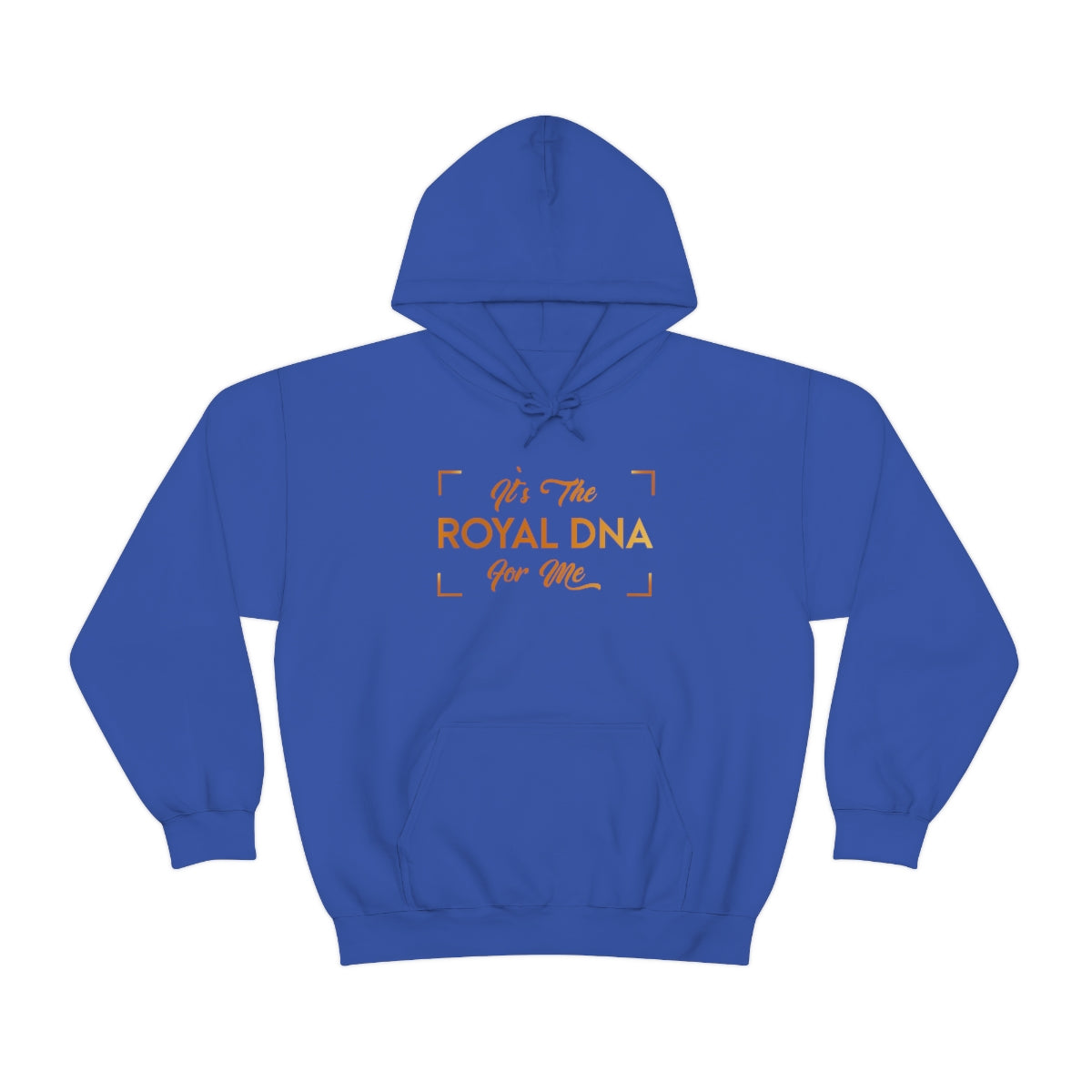 Stronger with Love and Melanin - Royal DNA - Hooded Sweatshirt