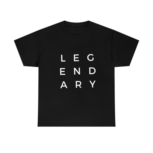 Stronger with Love and Melanin - Legendary Short Sleeve Crewneck Tee (White Letters)