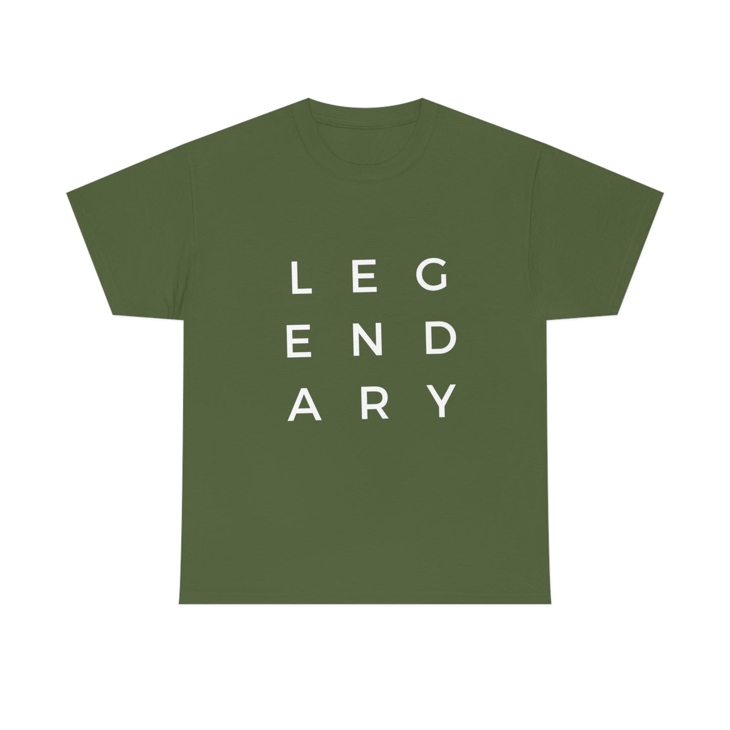 Stronger with Love and Melanin - Legendary Short Sleeve Crewneck Tee (White Letters)