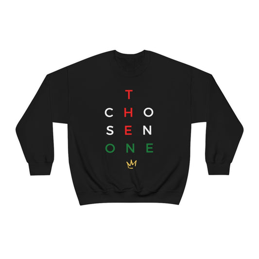 Stronger with Love and Melanin - The Chosen One - Crewneck Sweatshirt