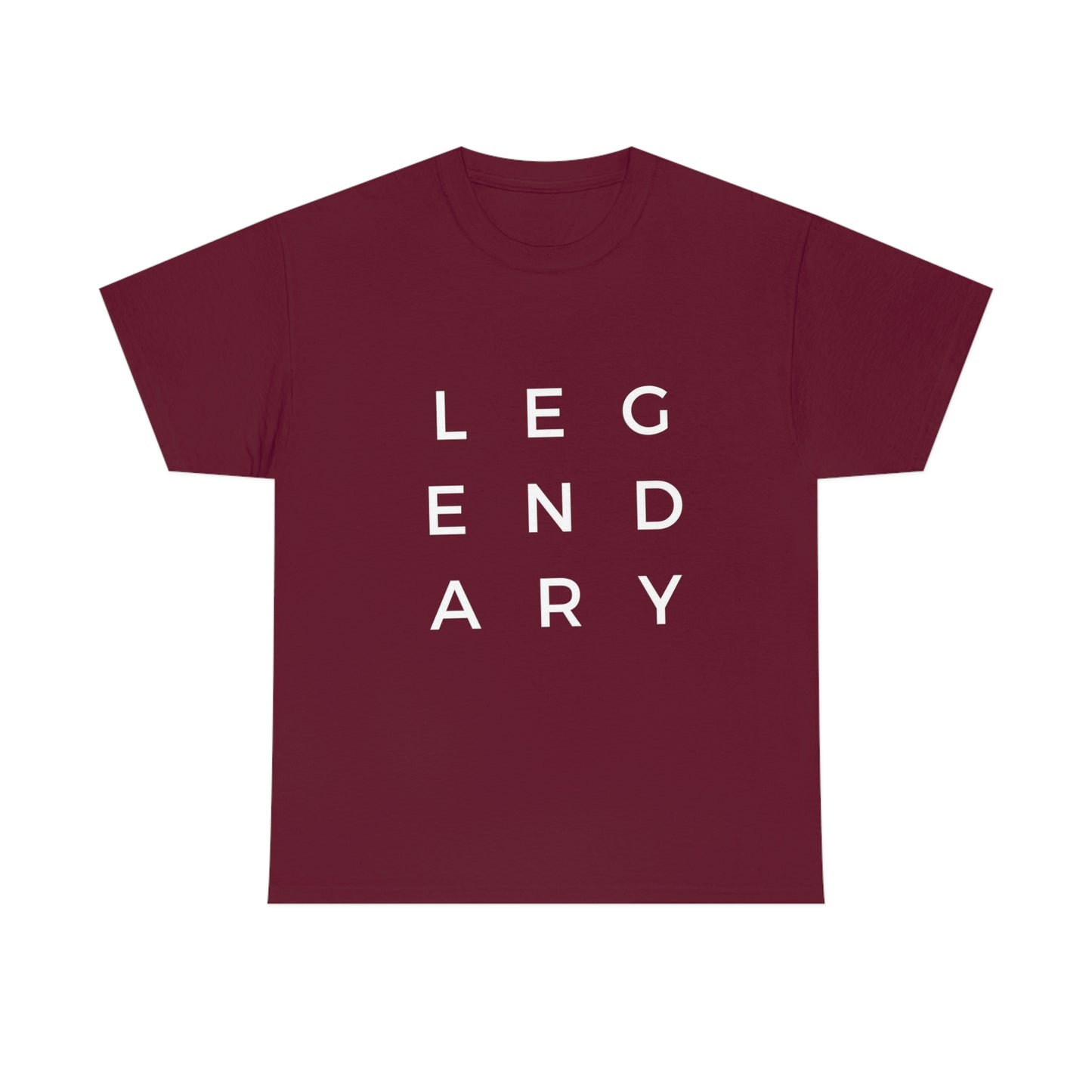 Stronger with Love and Melanin - Legendary Short Sleeve Crewneck Tee (White Letters)