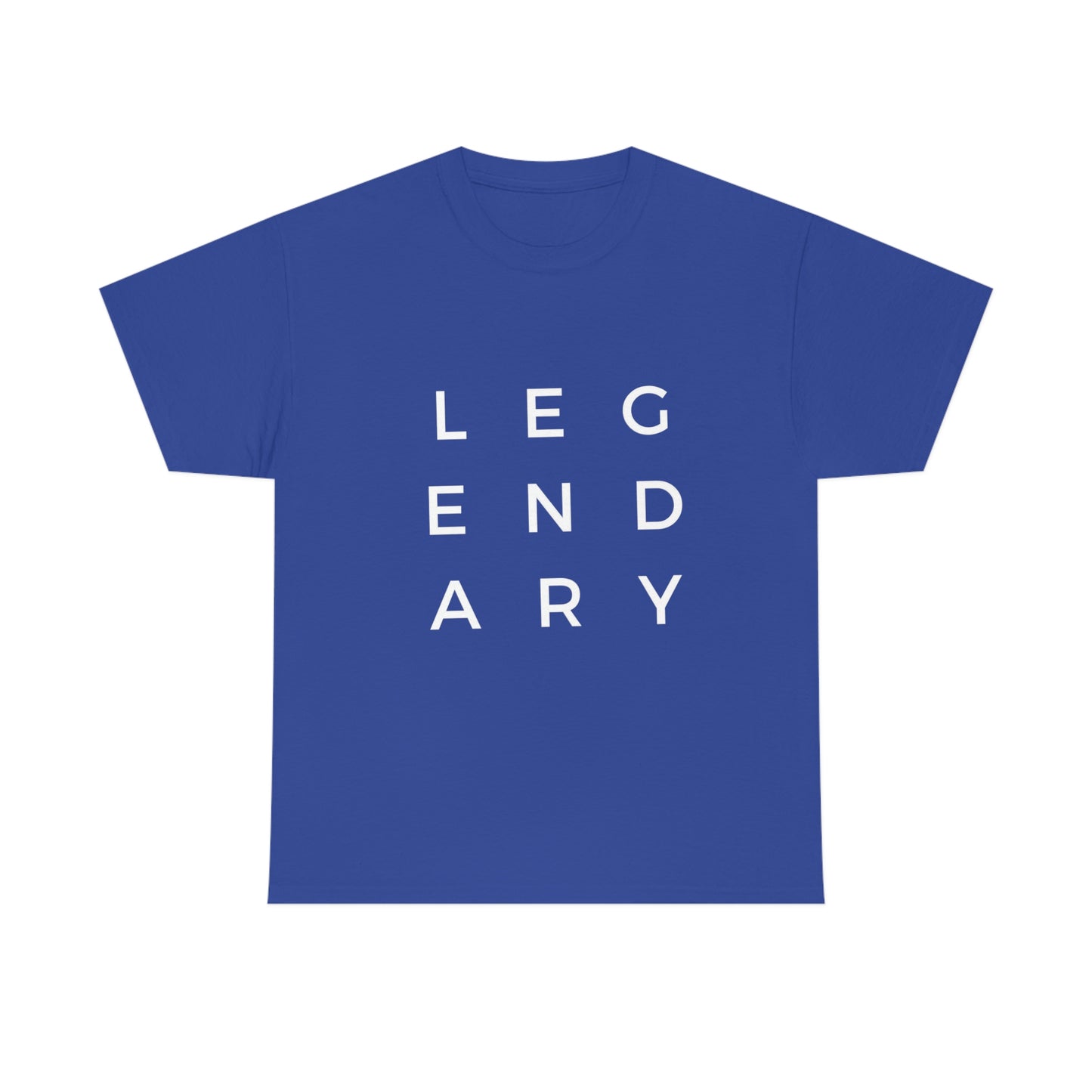 Stronger with Love and Melanin - Legendary Short Sleeve Crewneck Tee (White Letters)