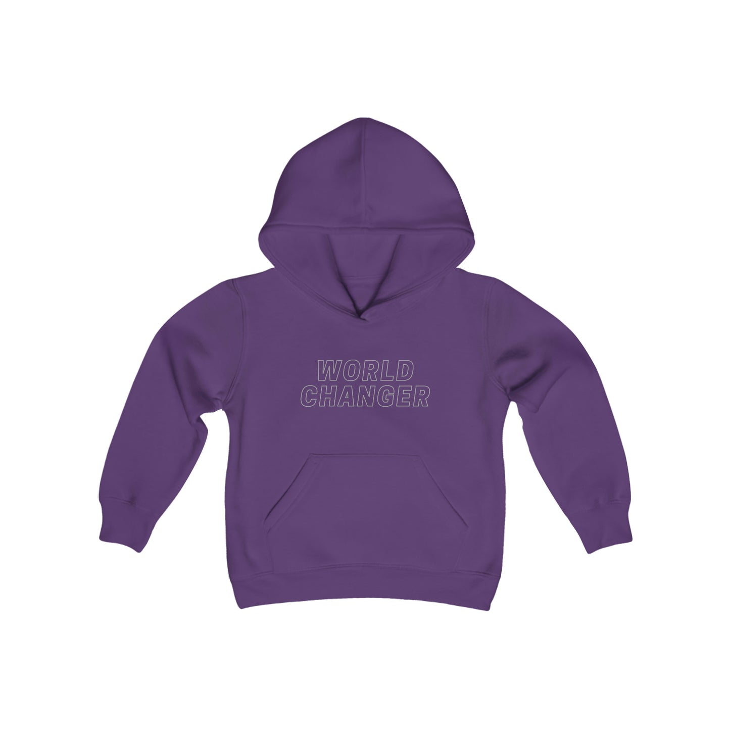Stronger with Love and Melanin - World Changer - Kids Hooded Sweatshirt